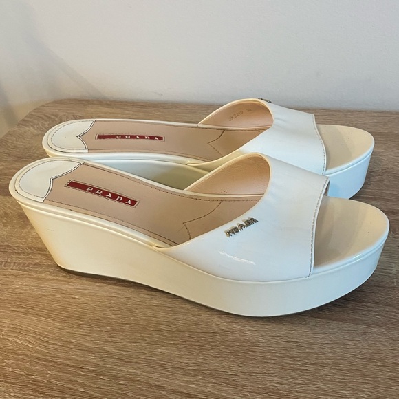 Authentic Prada Platfroms / Flatforms - Picture 3 of 4